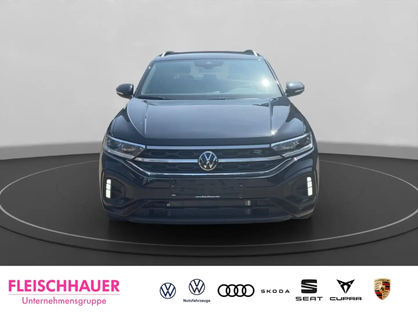 Volkswagen T-Roc 1.5 TSI R-Line ACC NAVI KEYLESS REAR-VIEW Schwarz - 2