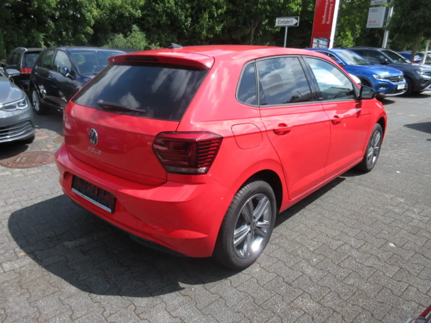 Volkswagen Polo United 1.0 TSI NAVI LED BEATS ALU APS SITZHEIZUNG CLIMATRONIC PRIVACY Rouge - 2