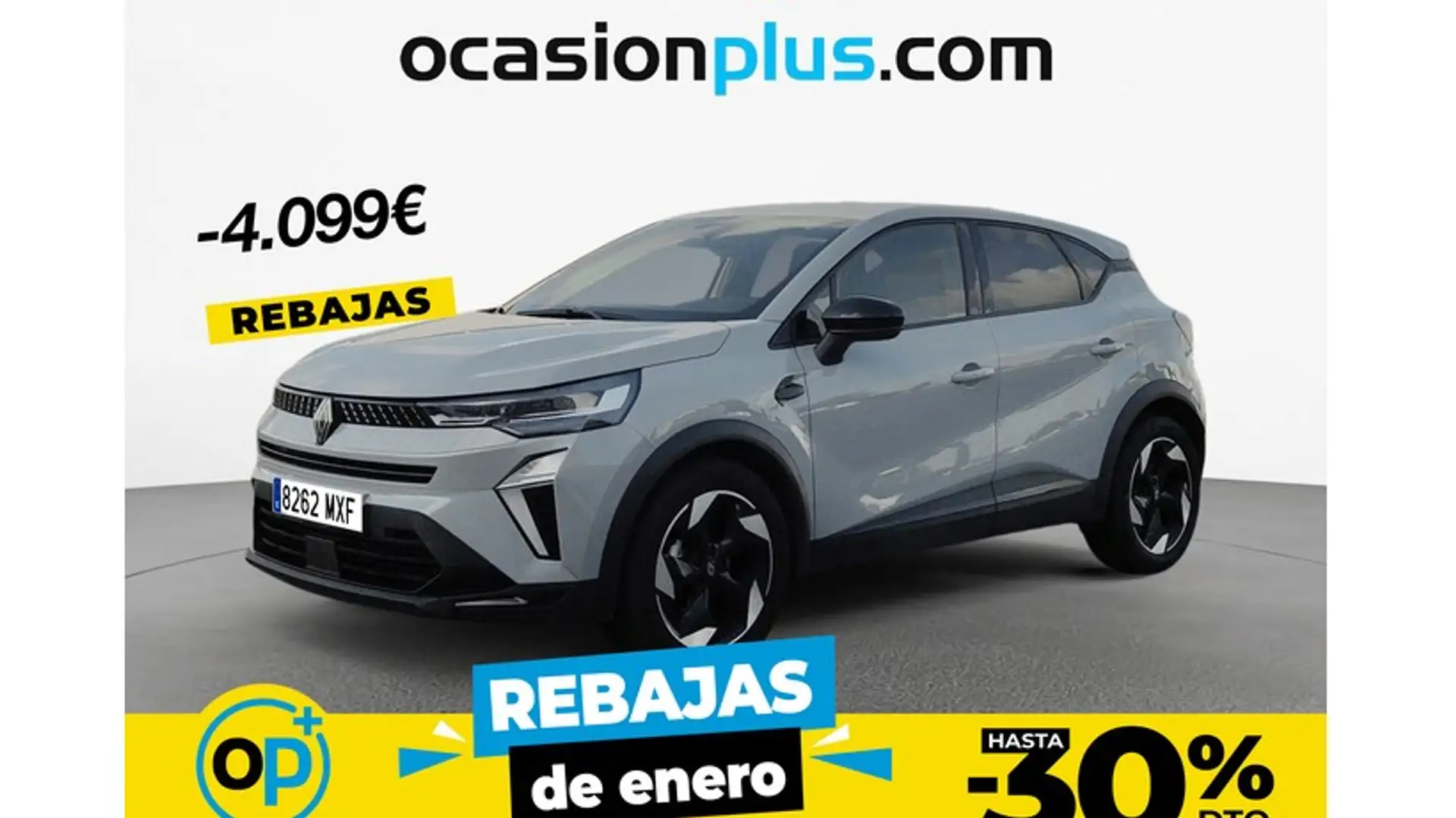 Renault Captur TCe Techno 67kW Argent - 1