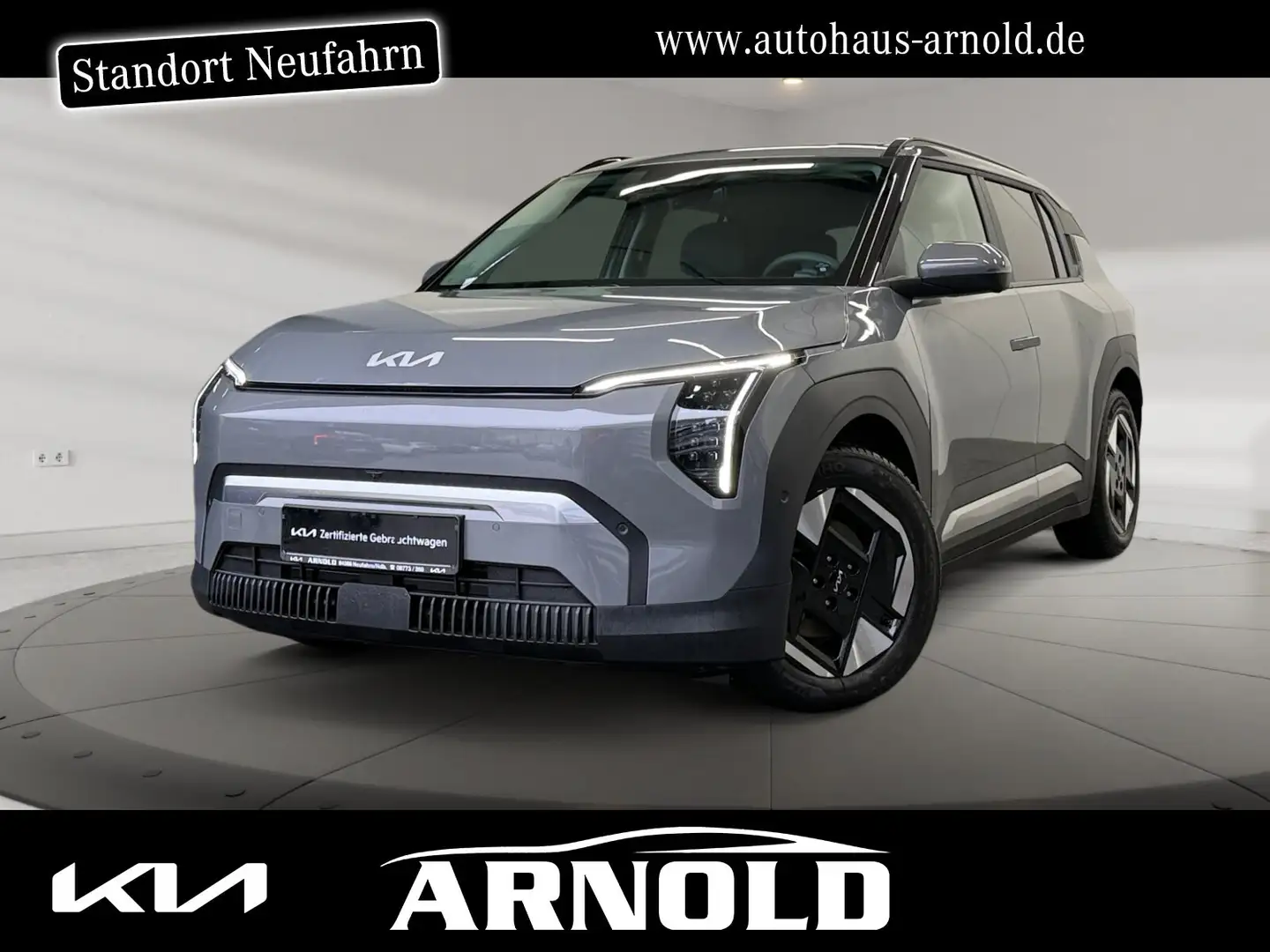 Kia EV3 EV3 81.4 kWh EARTH WP el.-Klappe 360° Sitzhzg. ! Gris - 1