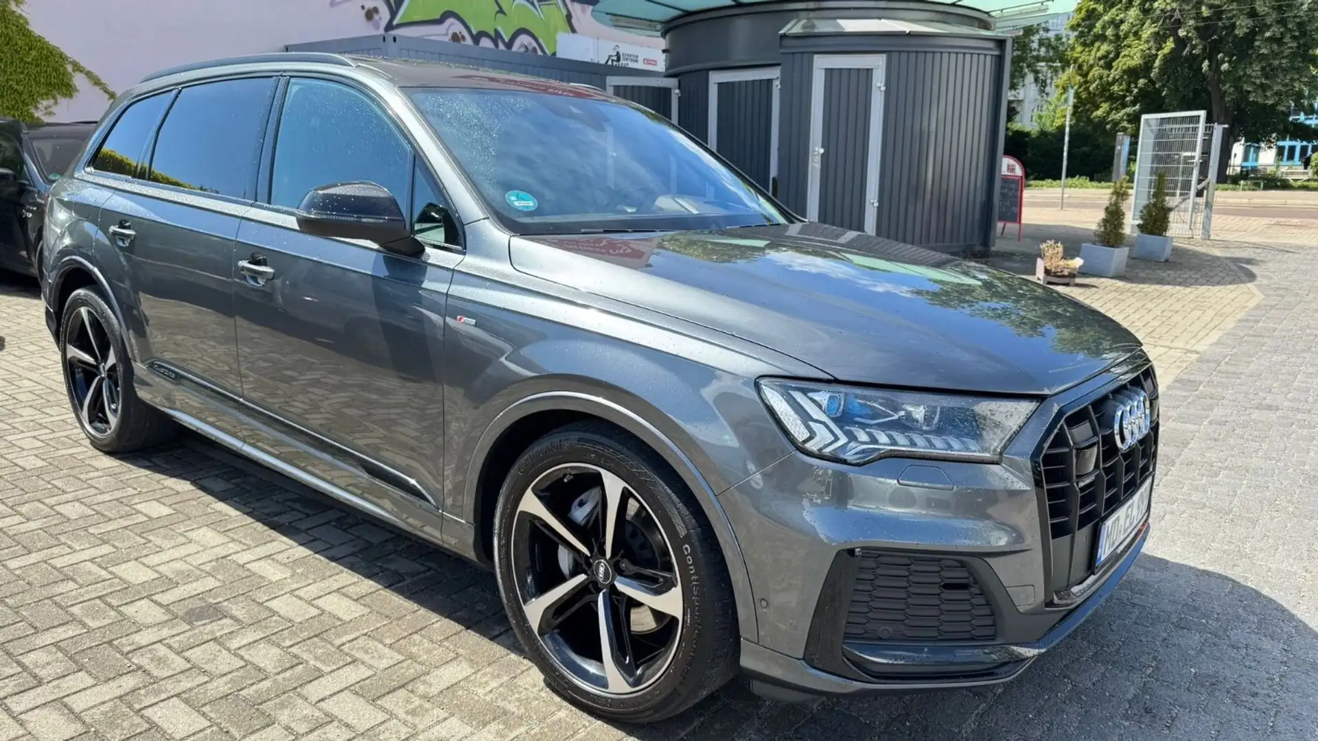 Audi Q7 *Quattro/S line/7Sitzer/Vollausstattung* Grau - 2