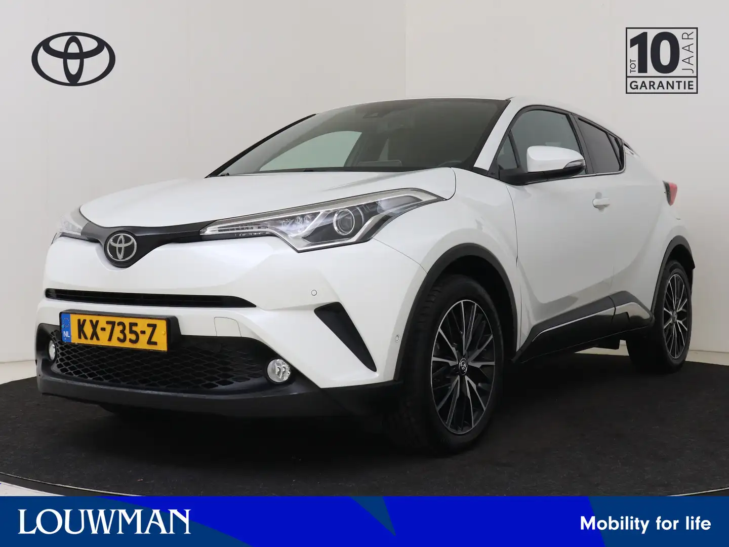 Toyota C-HR 1.2 First Edition | Dealeronderhouden | Achteruitr Wit - 1