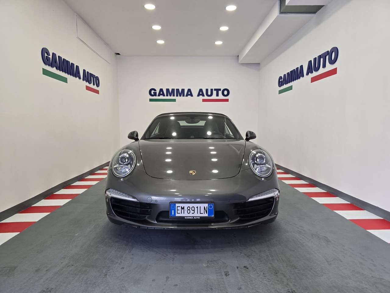 Porsche 991 S CABRIO PDK AGATA PELLE NERA KM38.800 UFFICIALE