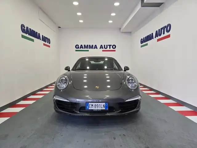 Porsche 991 S CABRIO PDK AGATA PELLE NERA KM38.800 UFFICIALE