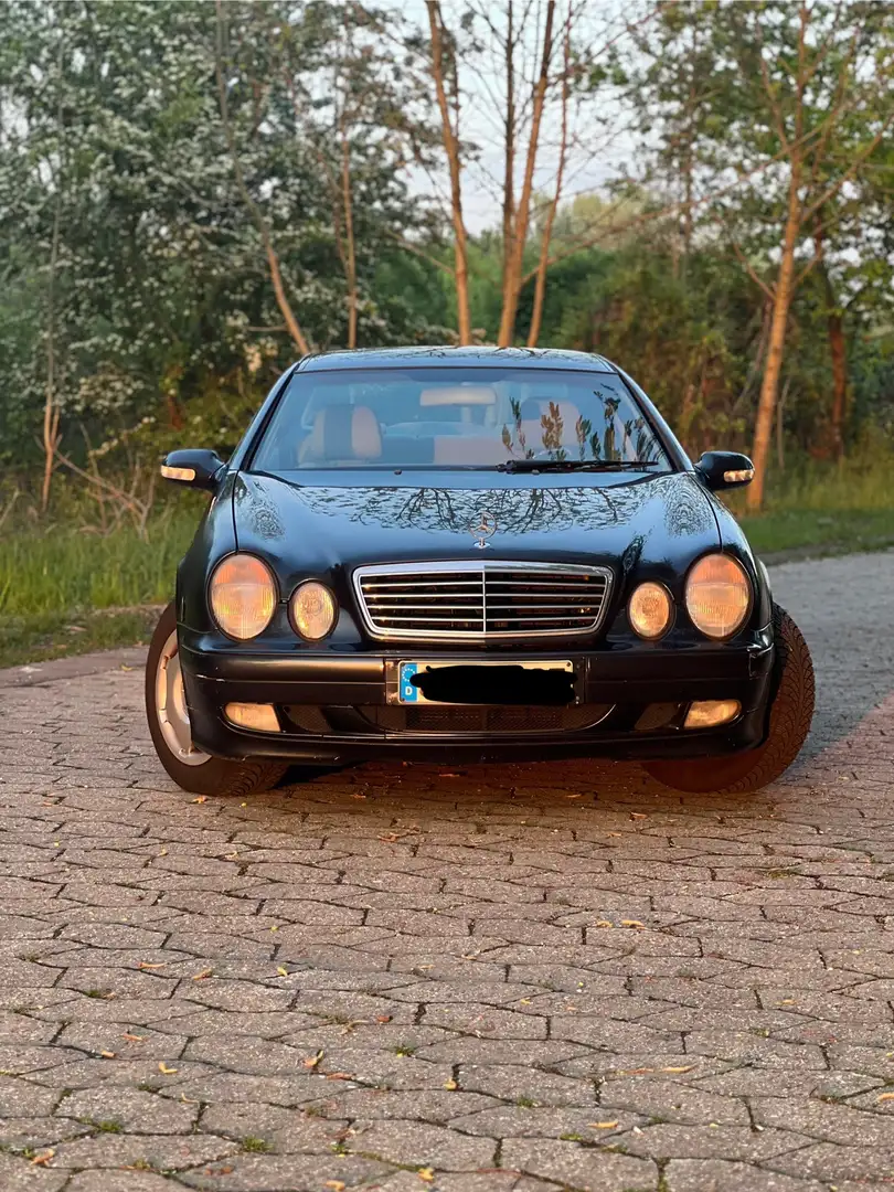 Mercedes-Benz CLK 200 Coupe Elegance 2. Hand TOP gepflegt Blauw - 2