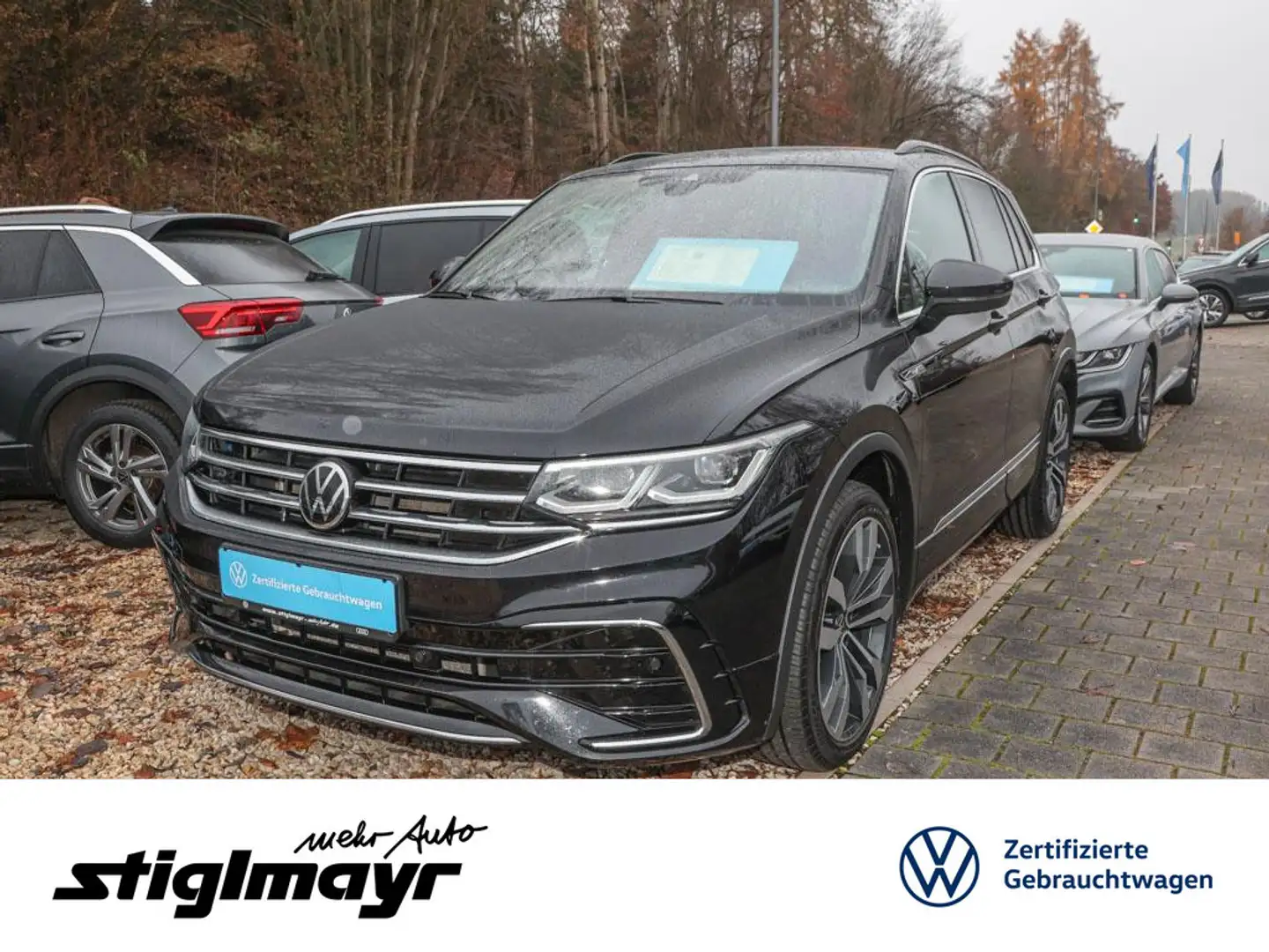Volkswagen Tiguan R-Line 2.0 TDI 4-Motion DCC+IQ-LIGHT+NAVI Negro - 1