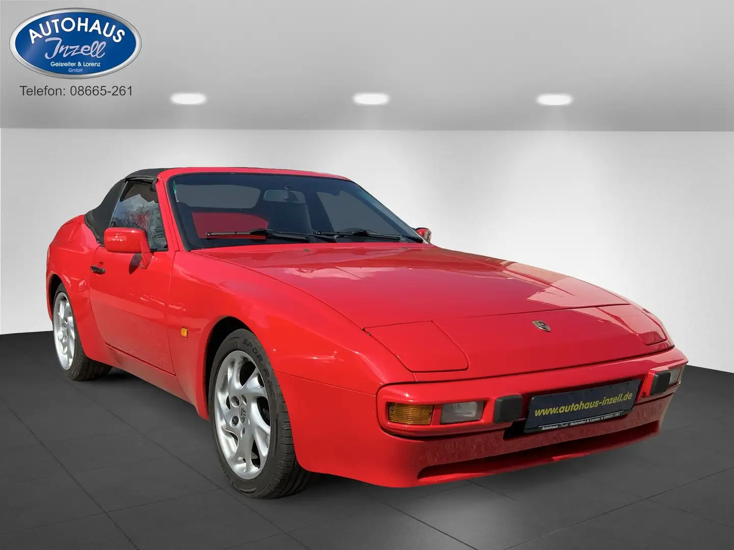 Porsche 944 Cabrio, H- Kennzeichen, mit Wertgutachten Rojo - 1
