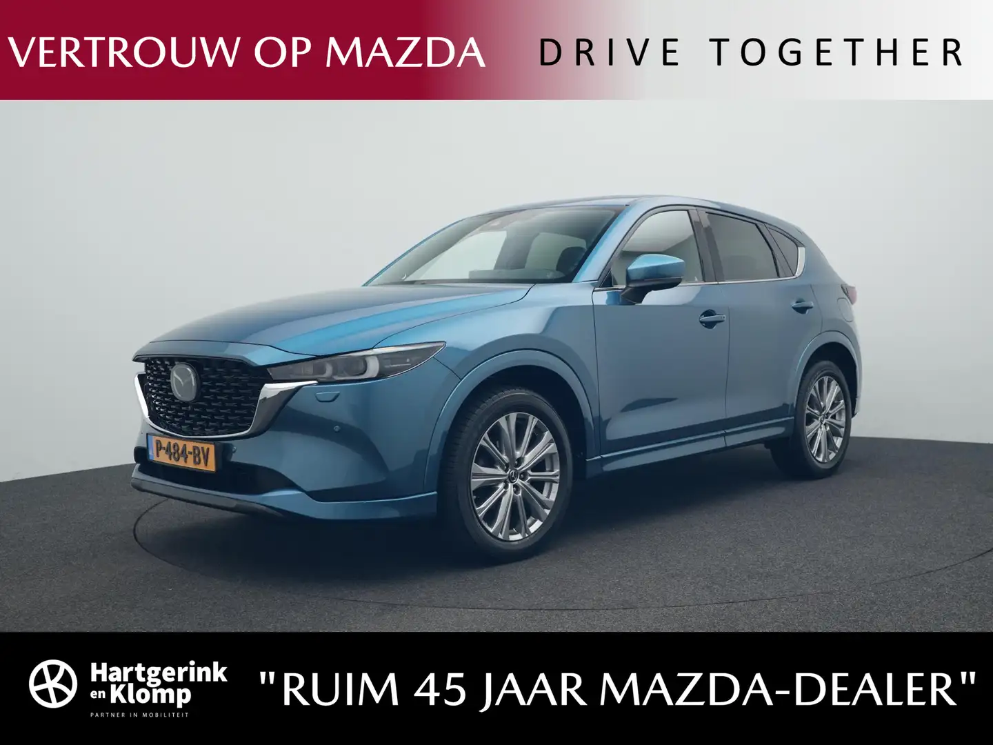 Mazda CX-5 2.5 SkyActiv-G Signature automaat met Sunroof, weg Bleu - 1