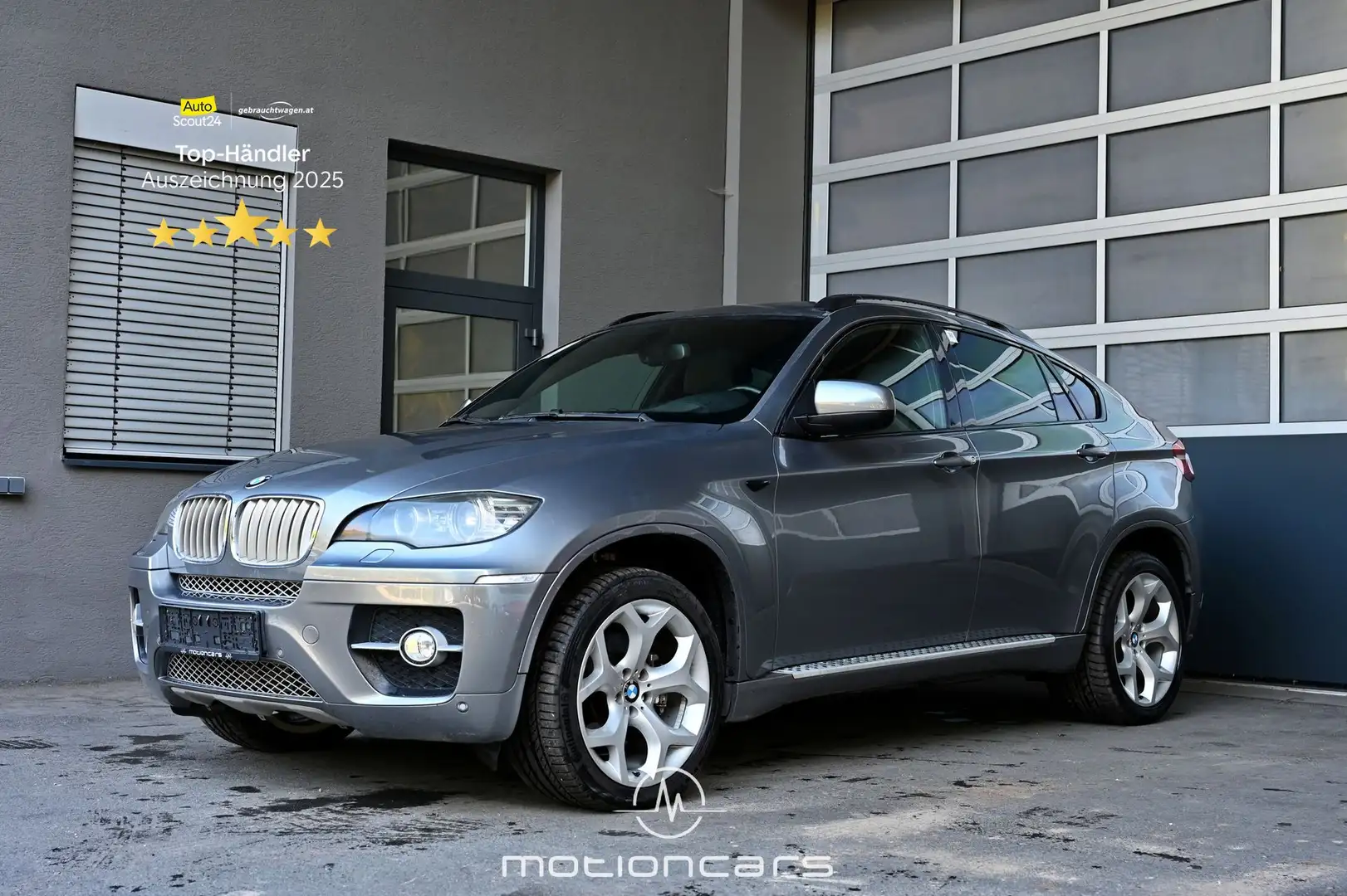 BMW X6 xDrive 35d Pickerl NEU Grau - 1