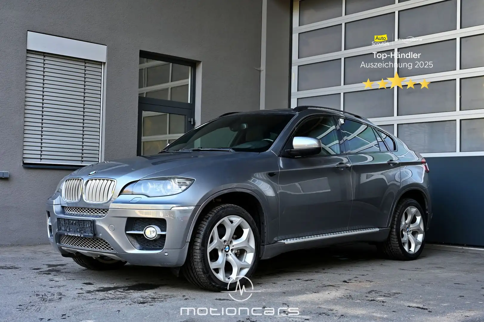 BMW X6 xDrive 35d Pickerl NEU Grau - 1