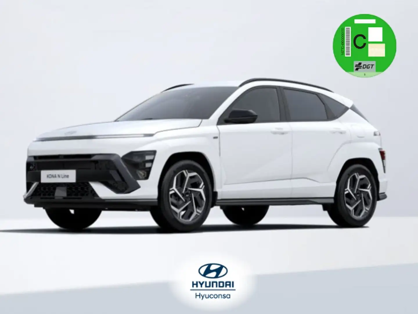 Hyundai KONA HEV 1.6GDI 129CV DT N Line Blanco - 1