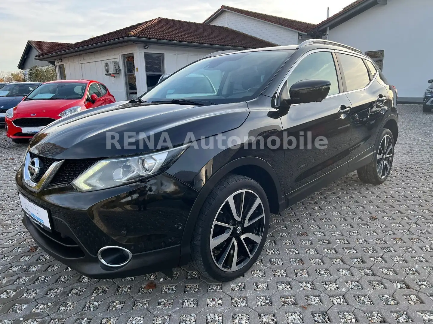 Nissan Qashqai Tekna 1,6 DIG-TQ*Pano*Leder*360Grad*Navi Negro - 1