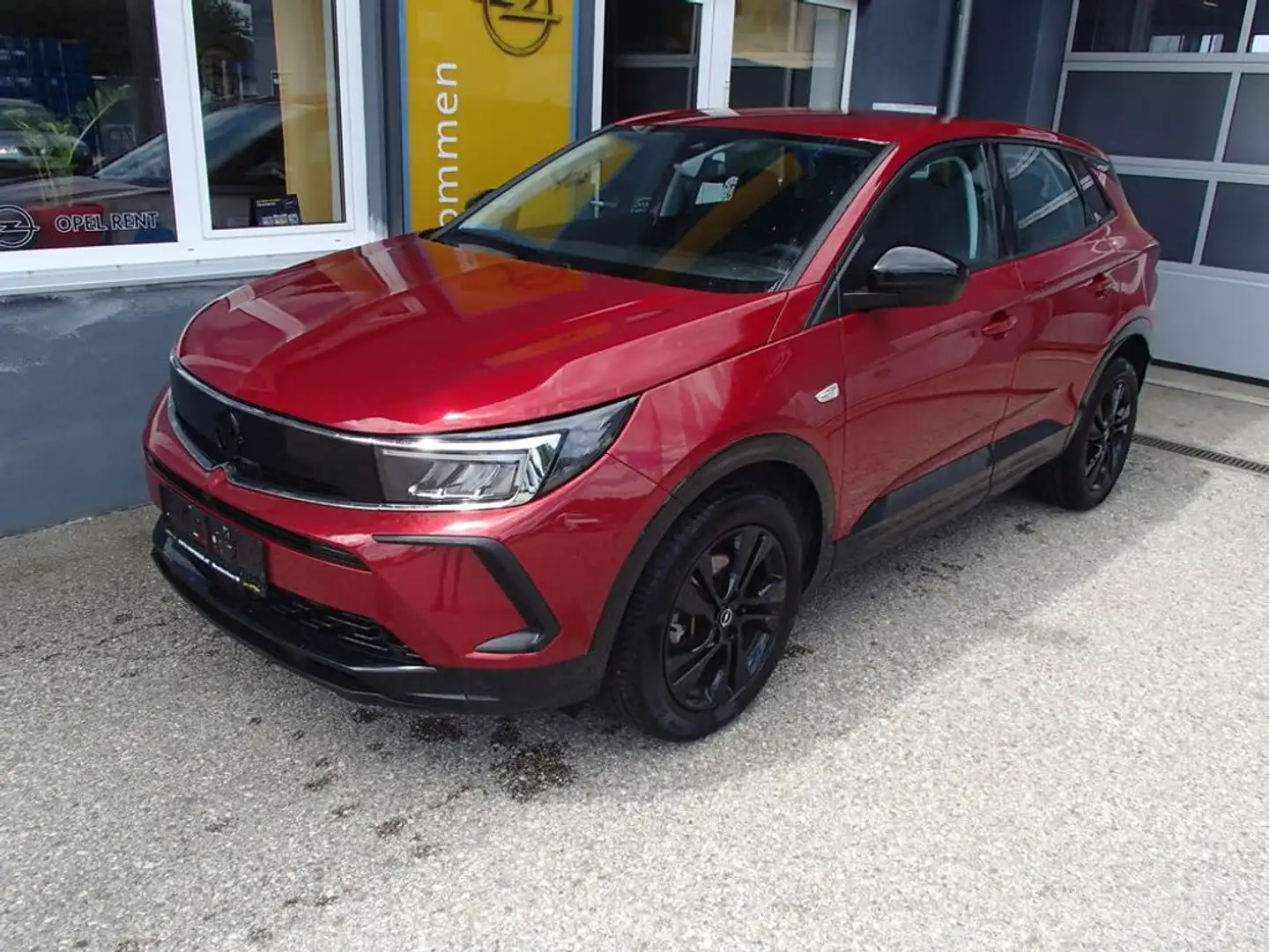 Opel Grandland 1,5 D Elegance Start/Stop Aut. Rood - 2