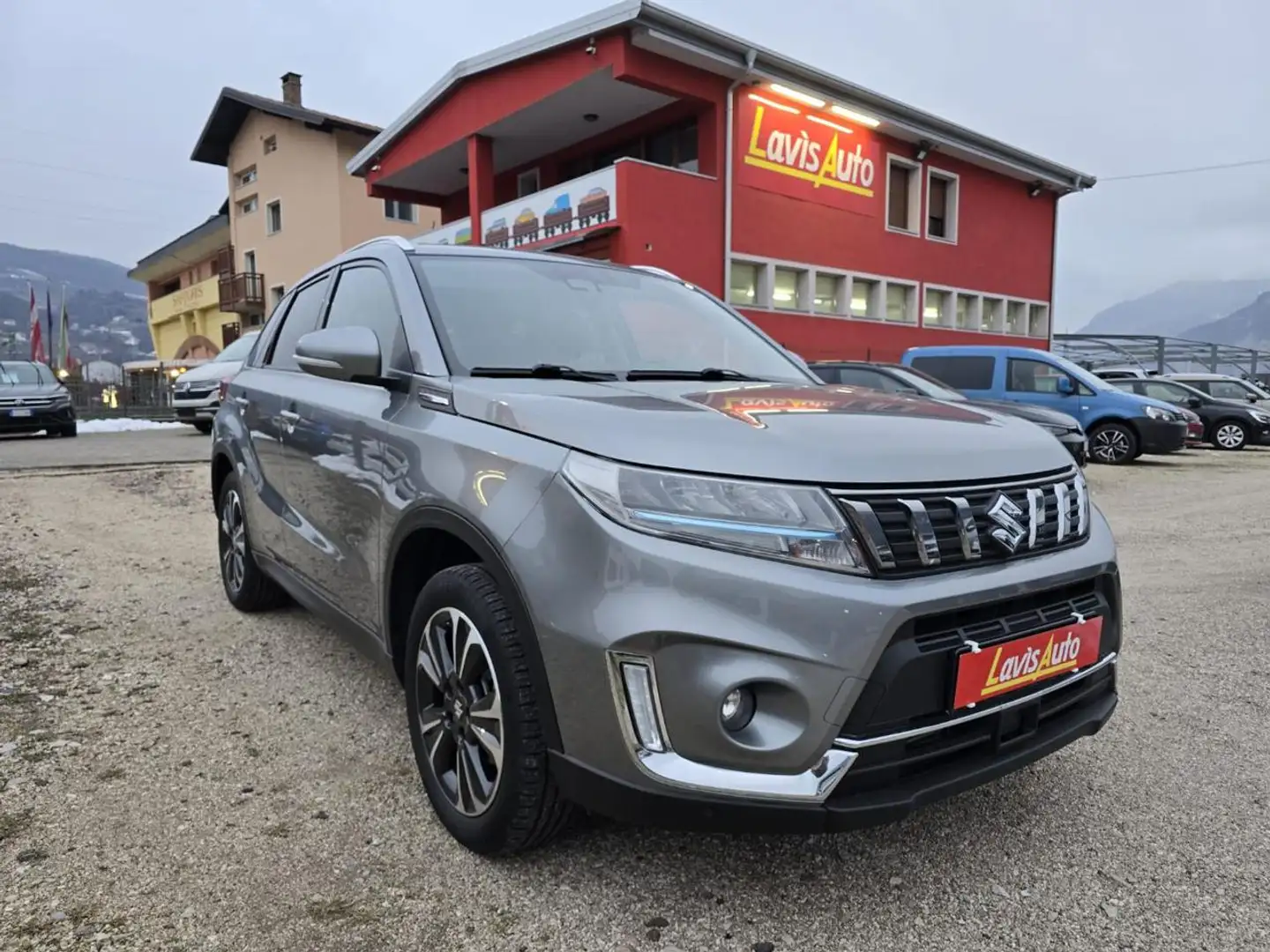 Suzuki Vitara 1.4 Hybrid 4WD AllGrip Top Grijs - 1