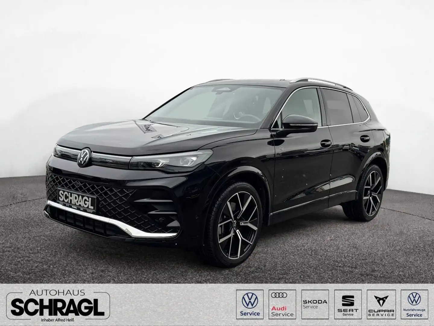 Volkswagen Tiguan 2.0 TDI DSG R-LINE+AHK+NAVI+AREA+MATRIX Schwarz - 1