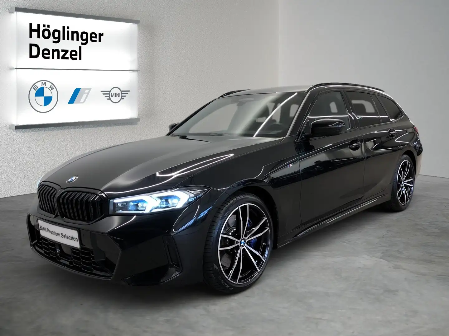 BMW 320 d xDrive Schwarz - 2
