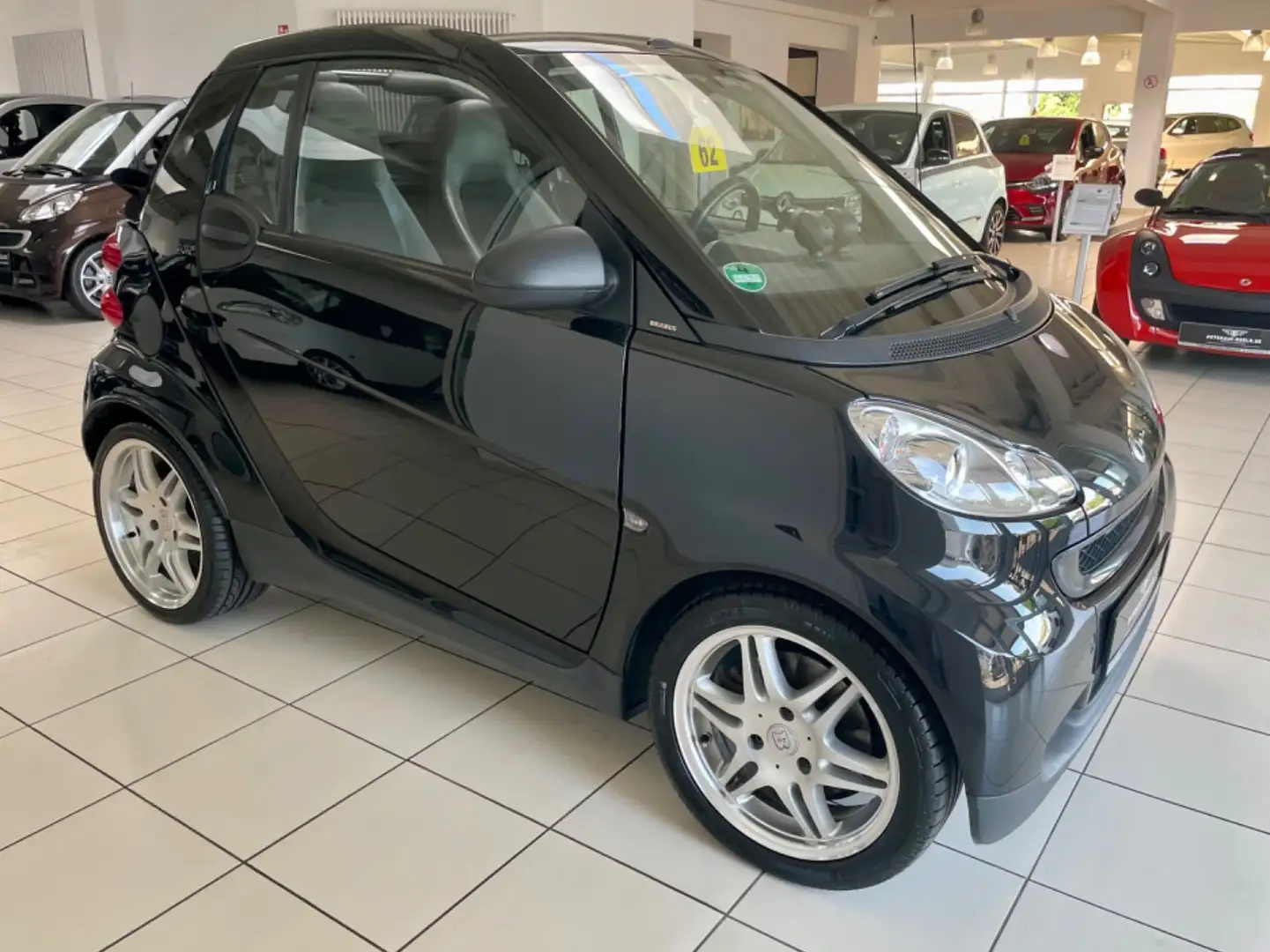 smart forTwo cabrio Brabus Leder/Klima/Alus Schwarz - 2