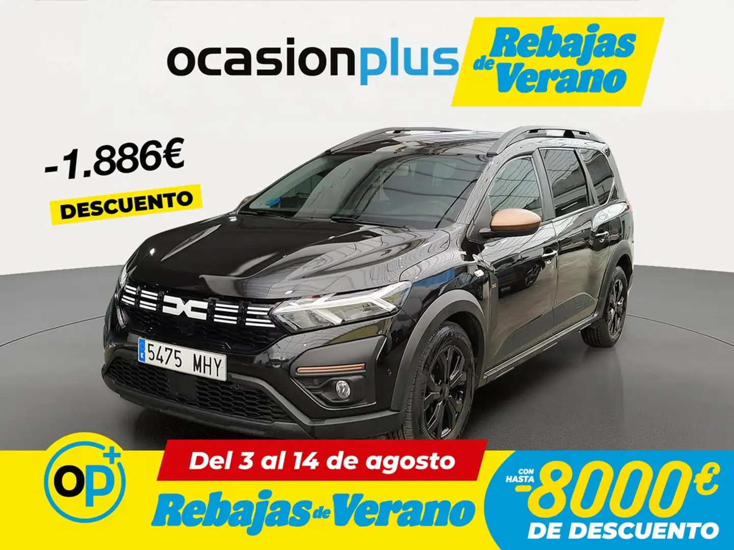 Dacia Jogger 1.0 ECO-G Extreme Go 74kW 5pl. Negro - 1