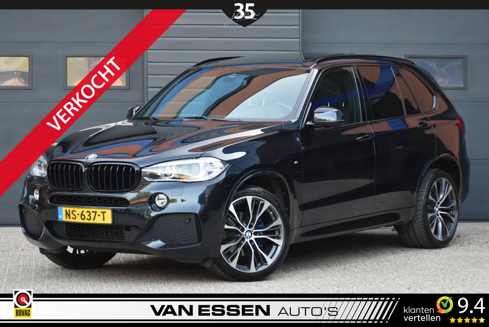 BMW X5 xDrive30d High Executive M-Sport Pano Navi Camera Noir - 1