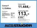 Opel Corsa F 1.2 Edition Allwetter*Lichtsens*Bluetth Schwarz - thumbnail 4