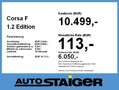 Opel Corsa F 1.2 Edition Allwetter*Lichtsens*Bluetth Zwart - thumbnail 4