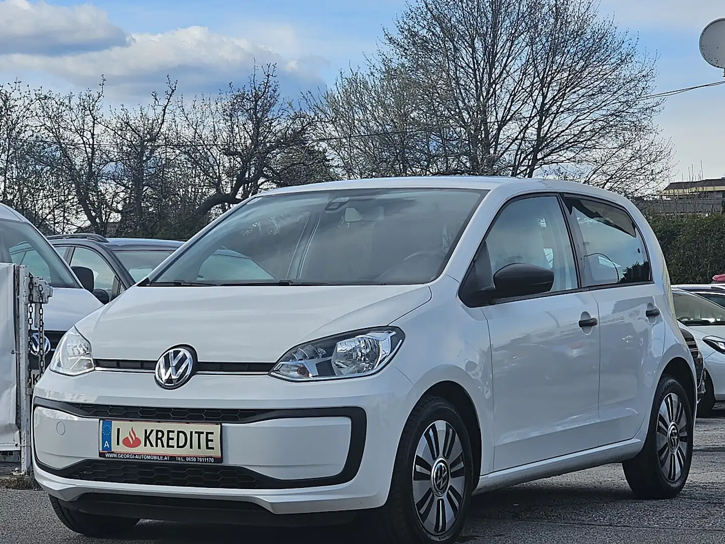 Volkswagen up! Up 1,0 Trendline 1-Hand 96000 KM! Pickerl+Servi... Weiß - 2