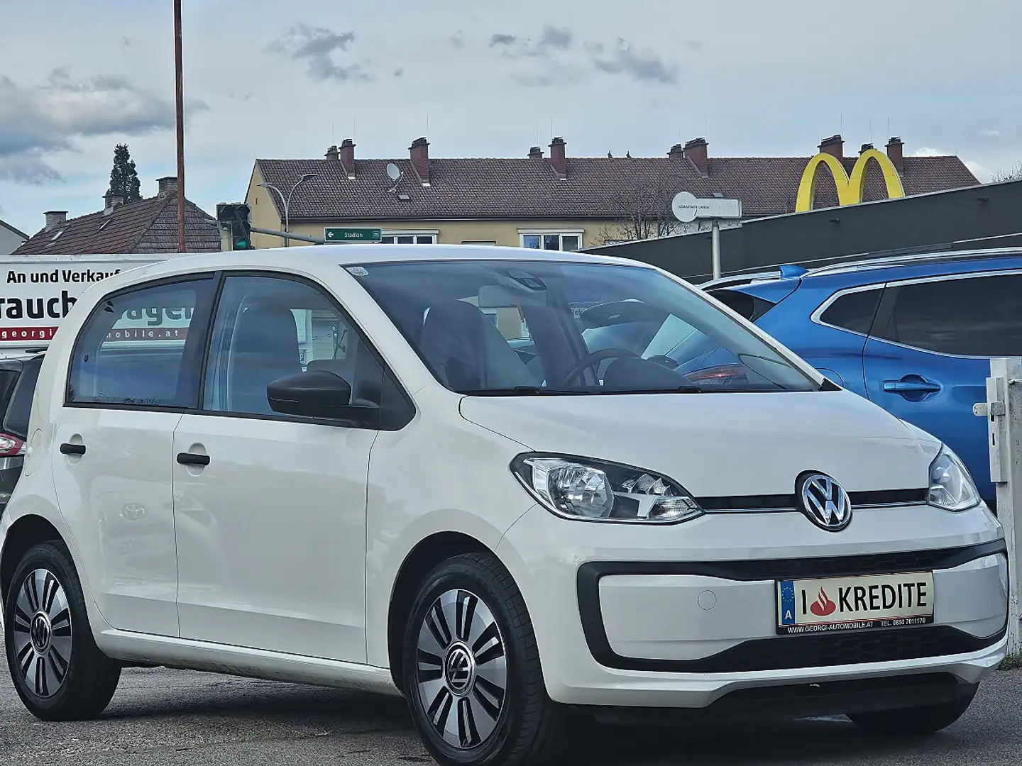 Volkswagen up! Up 1,0 Trendline 1-Hand 96000 KM! Pickerl+Servi... Weiß - 1