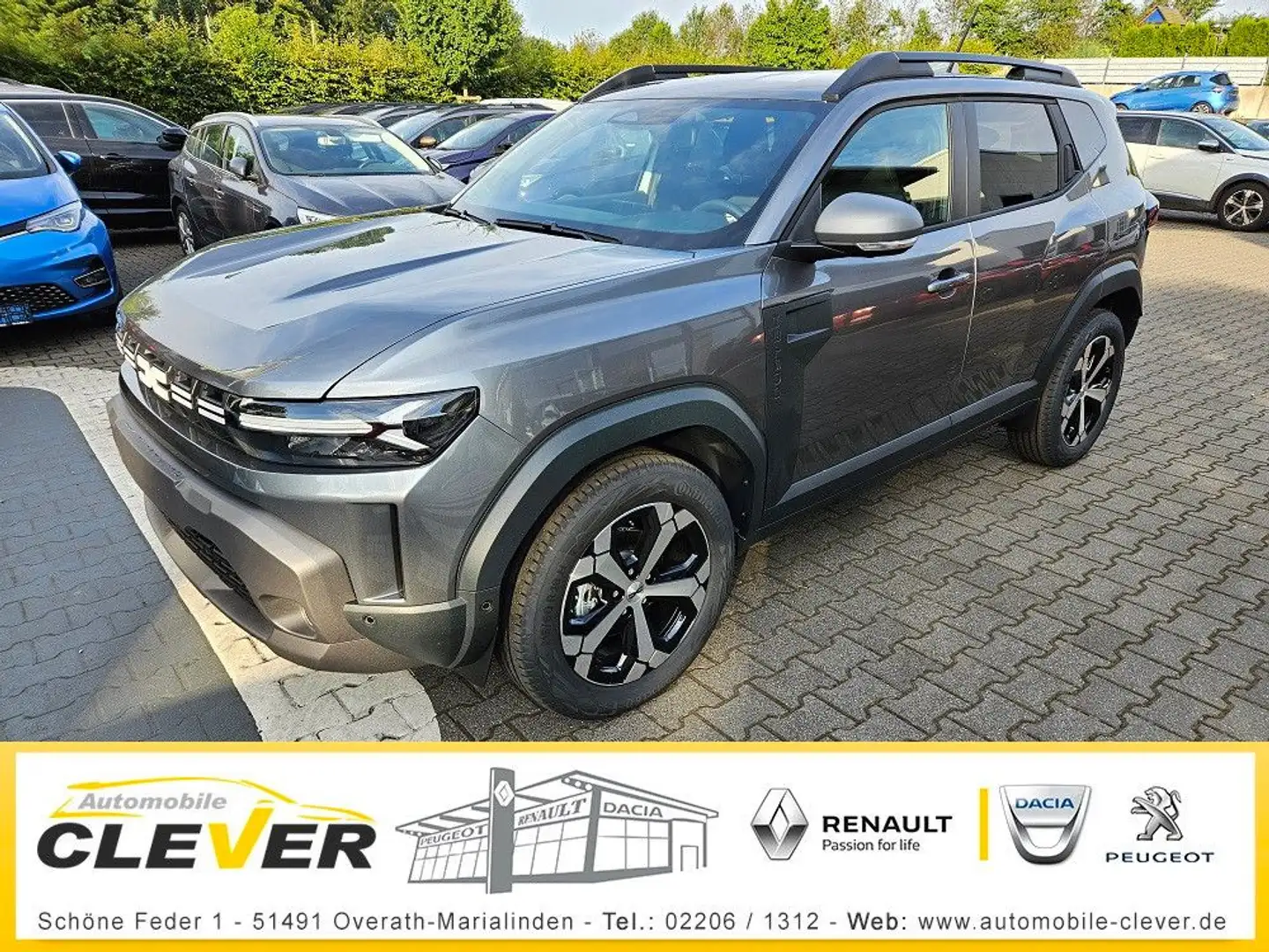 Dacia Duster Journey HYBRID 140   Navi LED Sitzheizung Gris - 1
