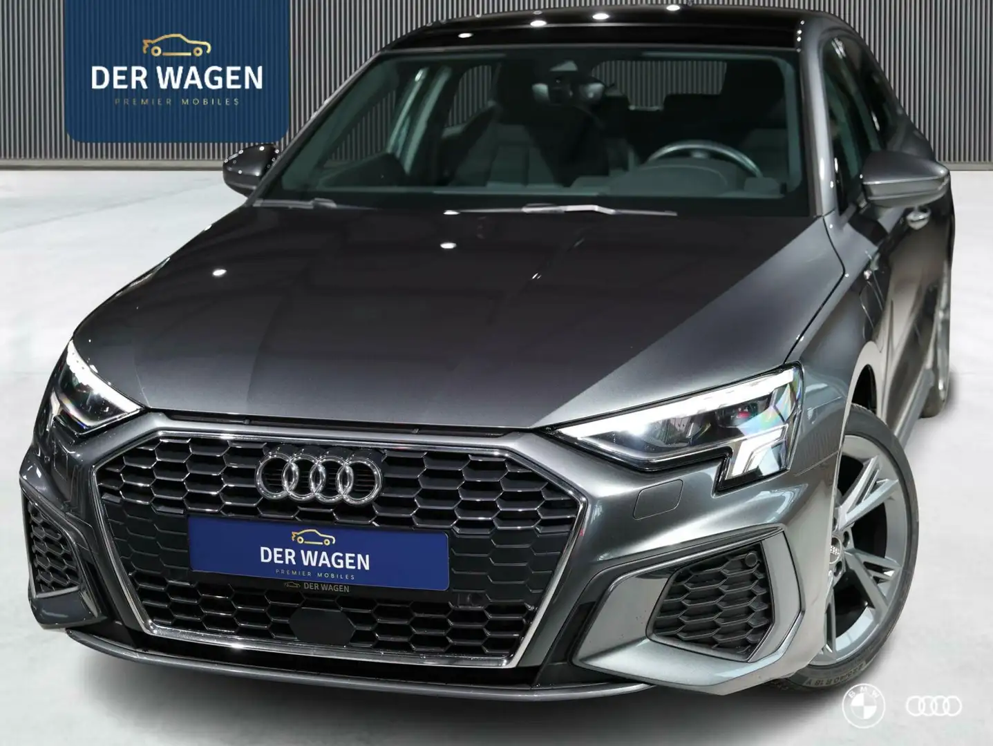 Audi A3 40 TFSIe S EDITION / PANODAK / ACC / CAMERA / TREK Grau - 1