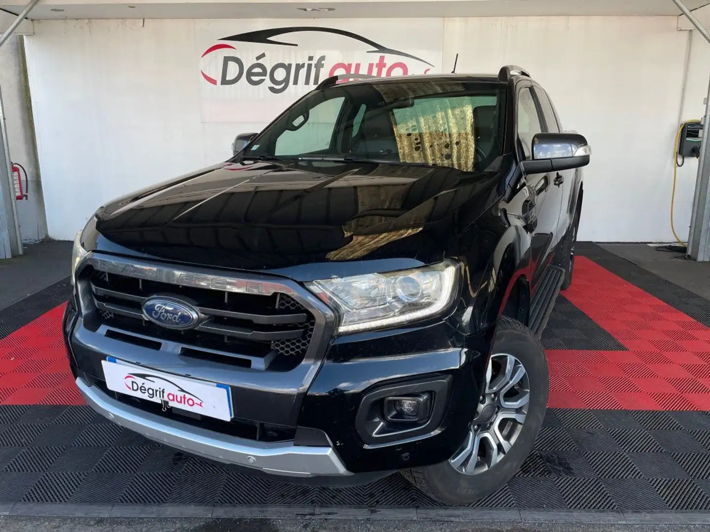 Ford Ranger DOUBLE CABINE 2.0 ECOBLUE 213 BV10 WILDTRAK Zwart - 1