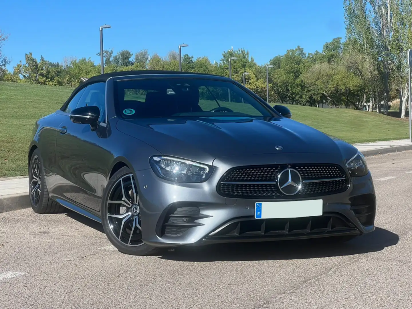 Mercedes-Benz E 220 Cabrio 220d 9G-Tronic Gris - 2