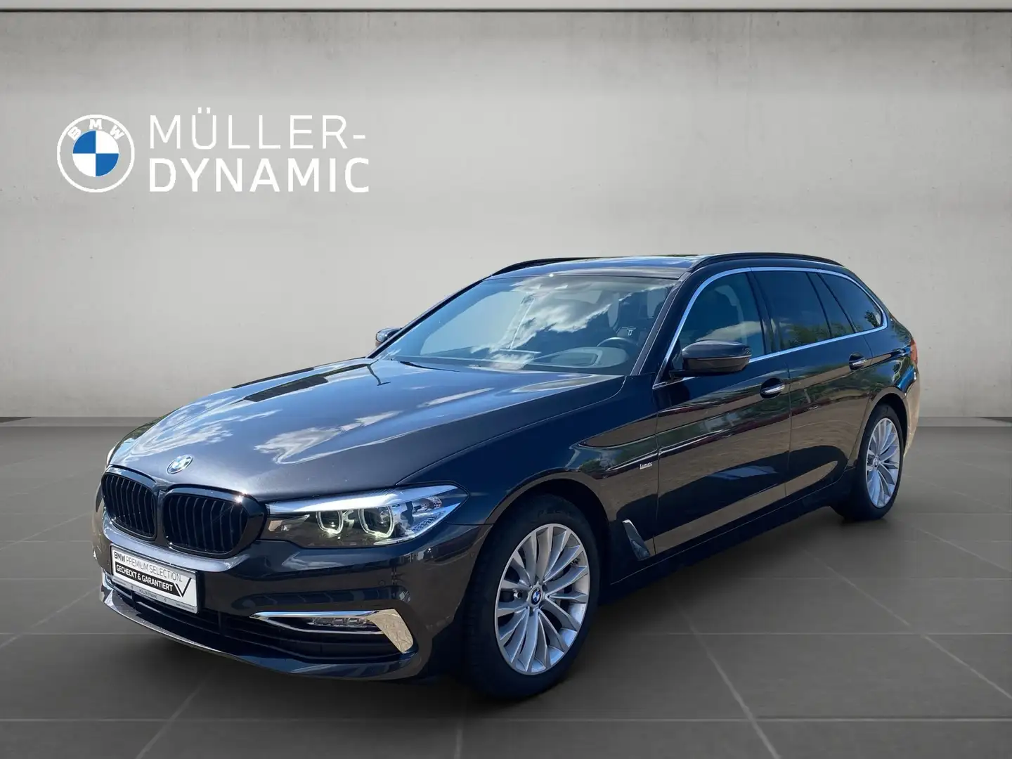 BMW 530 i xDrive TOURING LED HUD PANO AHK HIFI RÜCKFAHR SO Gris - 1