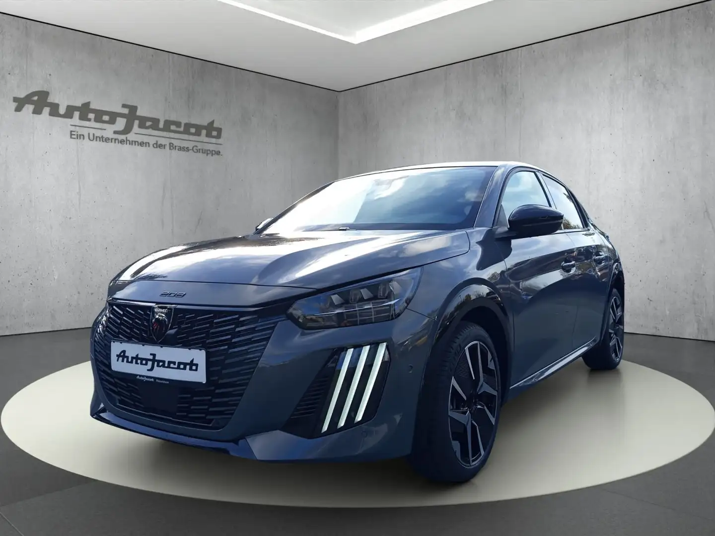 Peugeot 208 GT HYBRID 110 e-DSC6 Gris - 1