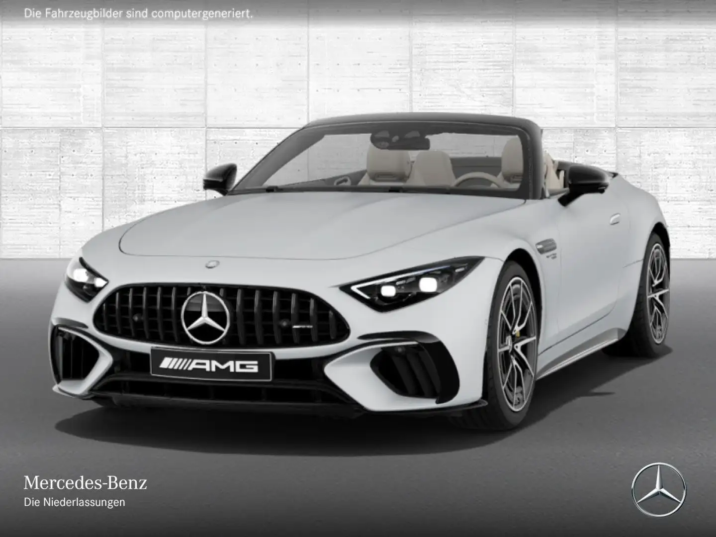Mercedes-Benz SL 600 SL 55 AMG Cab. 4M AeroPak Fahrass WideScreen HUD - 2
