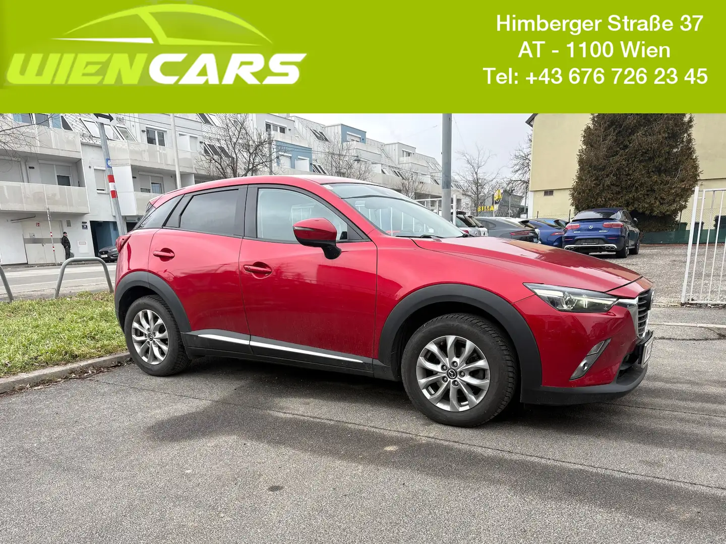 Mazda CX-3 Revolution AWD Aut*Kamera*Head-Up*LED* Rot - 1