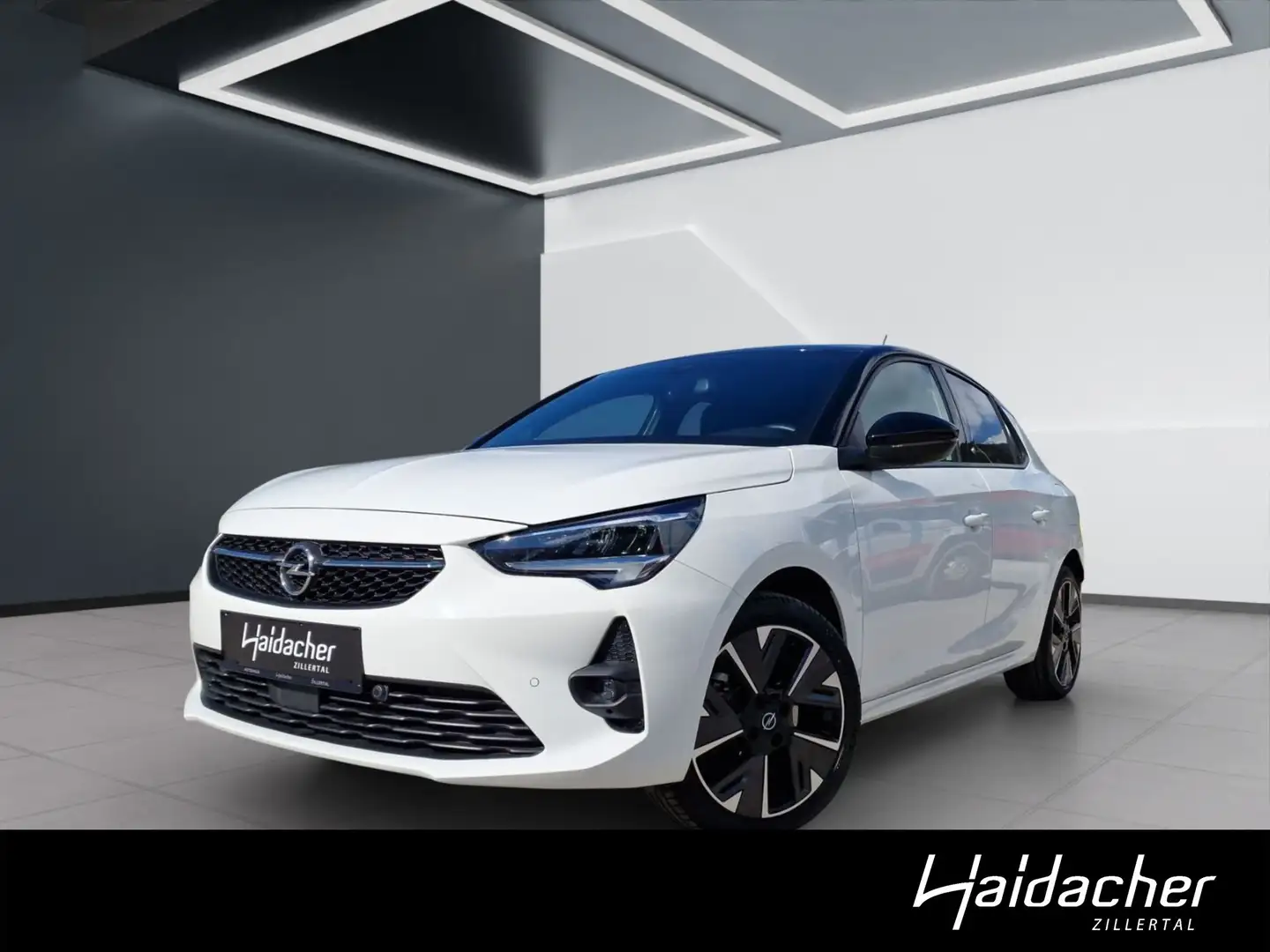 Opel Corsa-e 50kWh e-GS Line LED Klima KeyGo PTS Weiß - 1