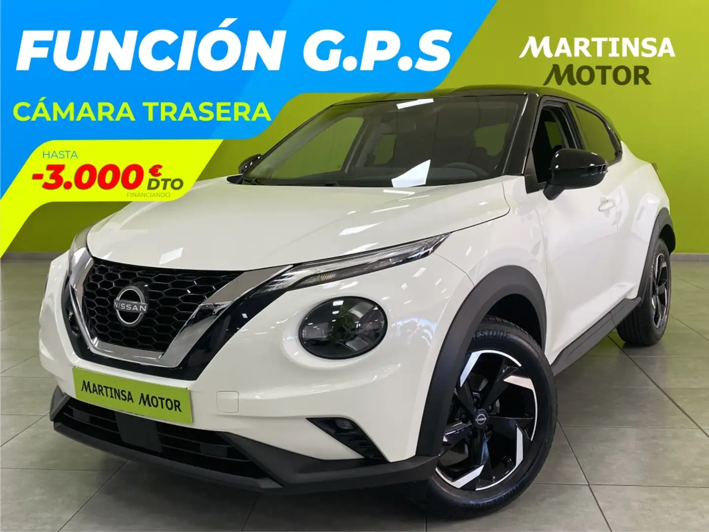 Nissan Juke 1.0 DIG-T Acenta 4x2 84kW Blanco - 1