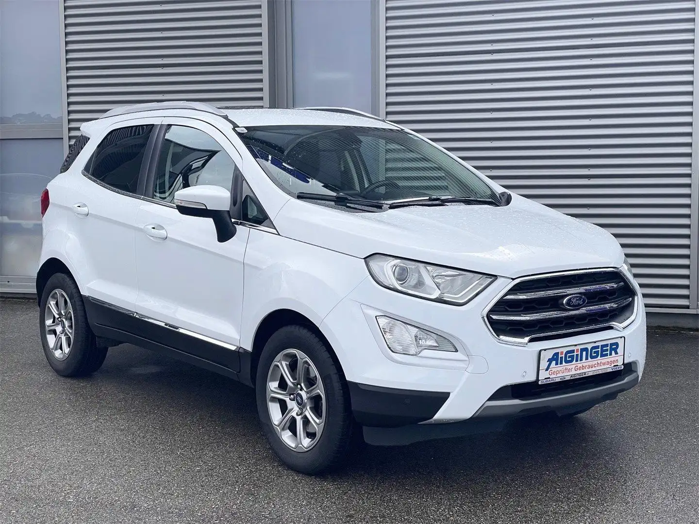 Ford EcoSport 1,0 EcoBoost Titanium Weiß - 1