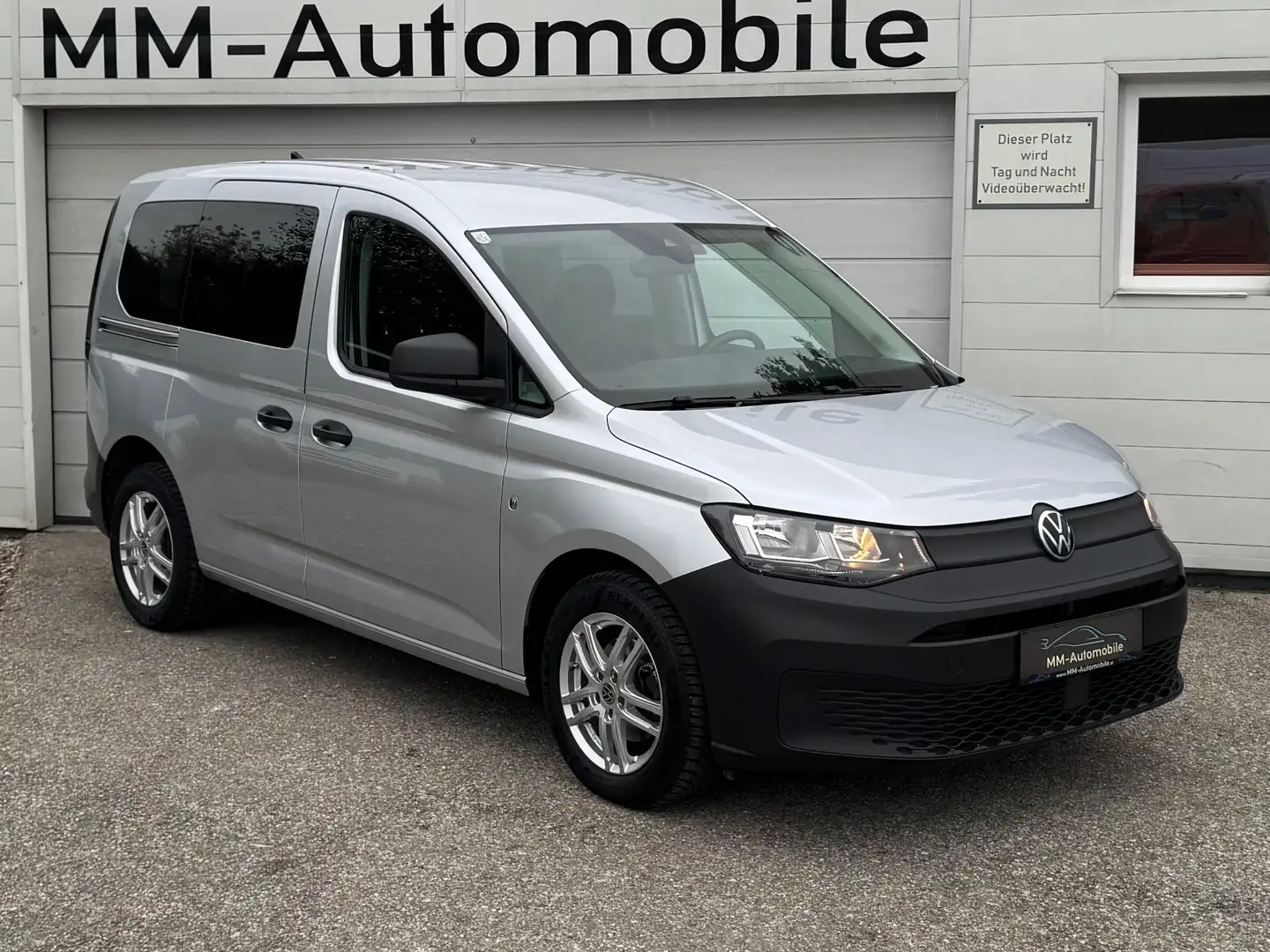 Volkswagen Caddy Kombi*2-SCHIEBETÜREN*ALU*MWST*MUFU*uvm Silber - 1