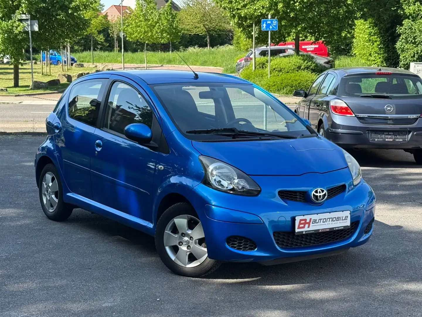 Toyota Aygo AYGO CoolBlue 1.Hand Klima Alu Blau - 2