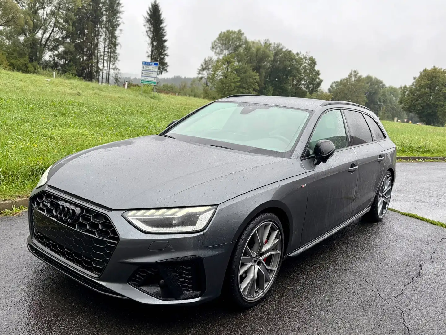 Audi A4 A4 AV 40TDI QU*COMPETITION*RS-SCHALENSITZE*DAYTONA*MATRIX*VIRTUAL*STANDHZG*AMB+*KAMERA*ABGEFL*LNKRAD*PRIV*19"COMPETITION* Grau - 1
