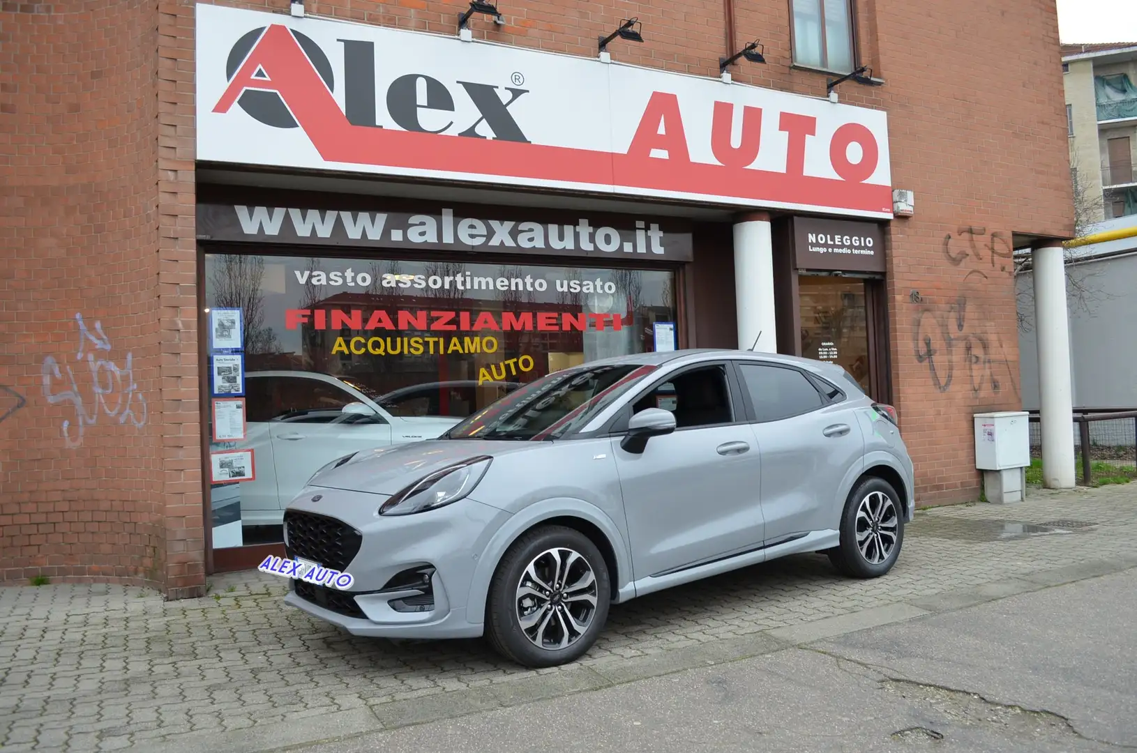 Ford Puma 1.0 ecoboost h ST-Line HYBRID €6 KM ZERO 1P Grigio - 1