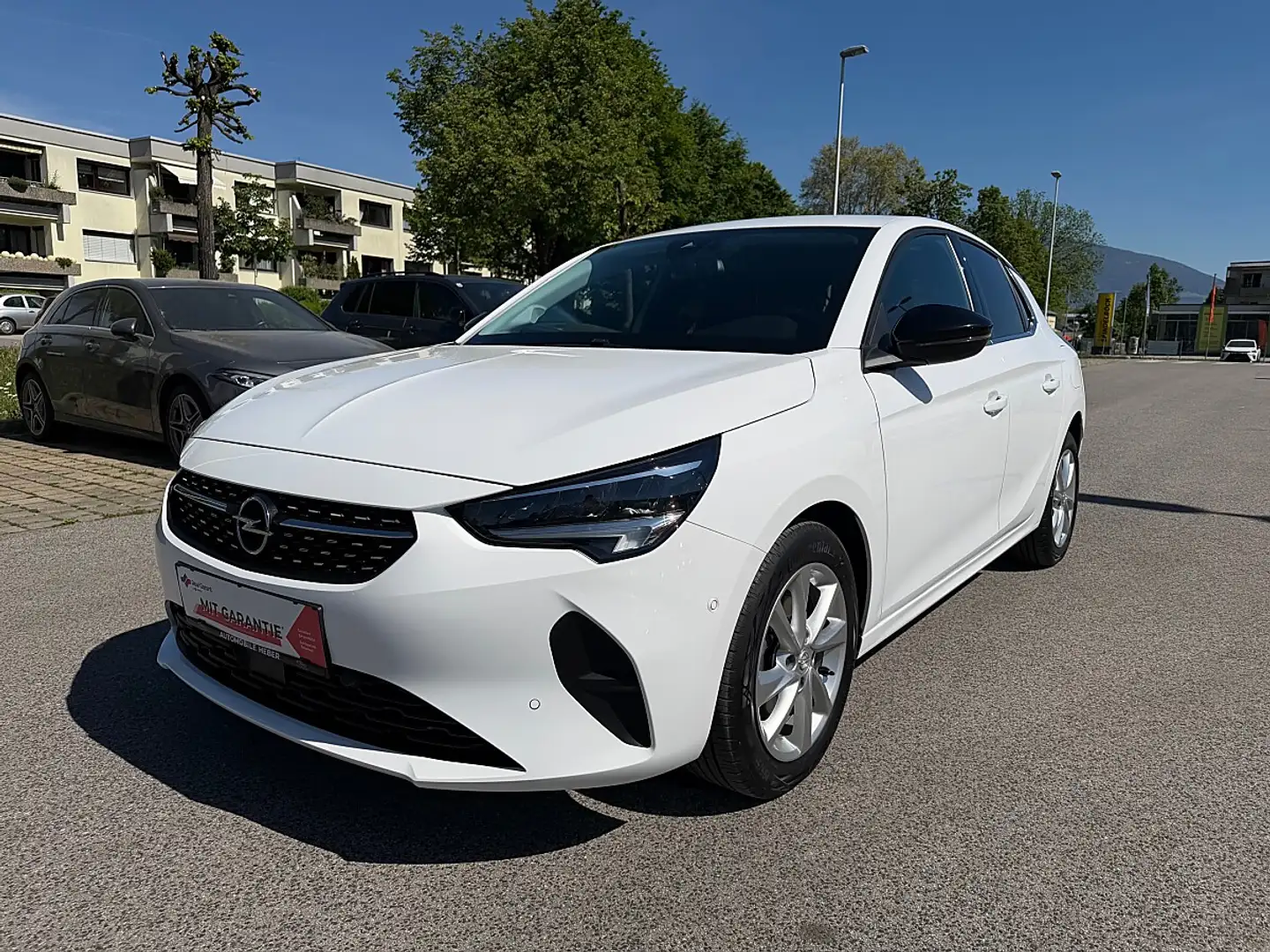 Opel Corsa F 1,2 Turbo Elegance LED Sitzheizung Parksensor... Weiß - 1