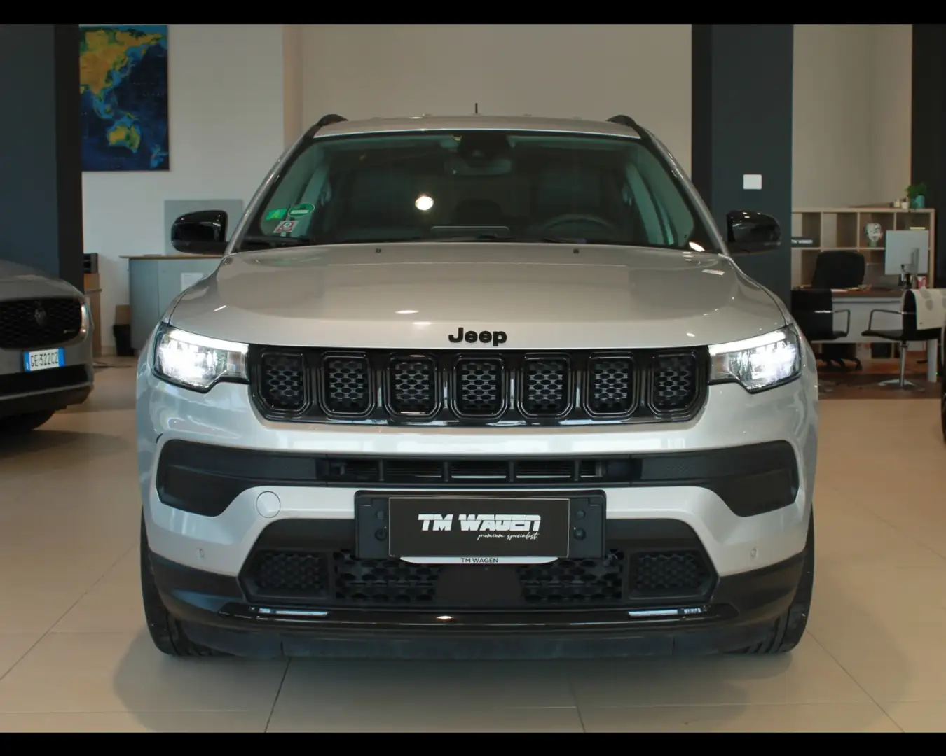 Jeep Compass 1.5 Turbo T4 130CV MHEV 2WD Night Eagle 2022 Grigio - 2
