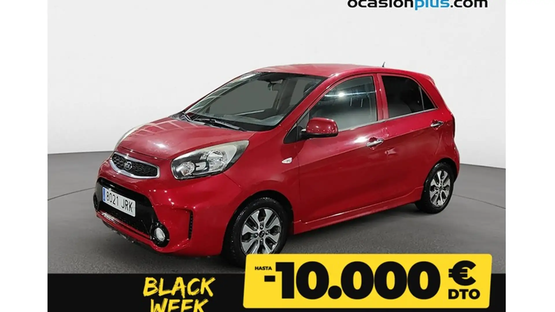 Kia Picanto 1.0 Eco-Dynamics Euro2016 Rouge - 1