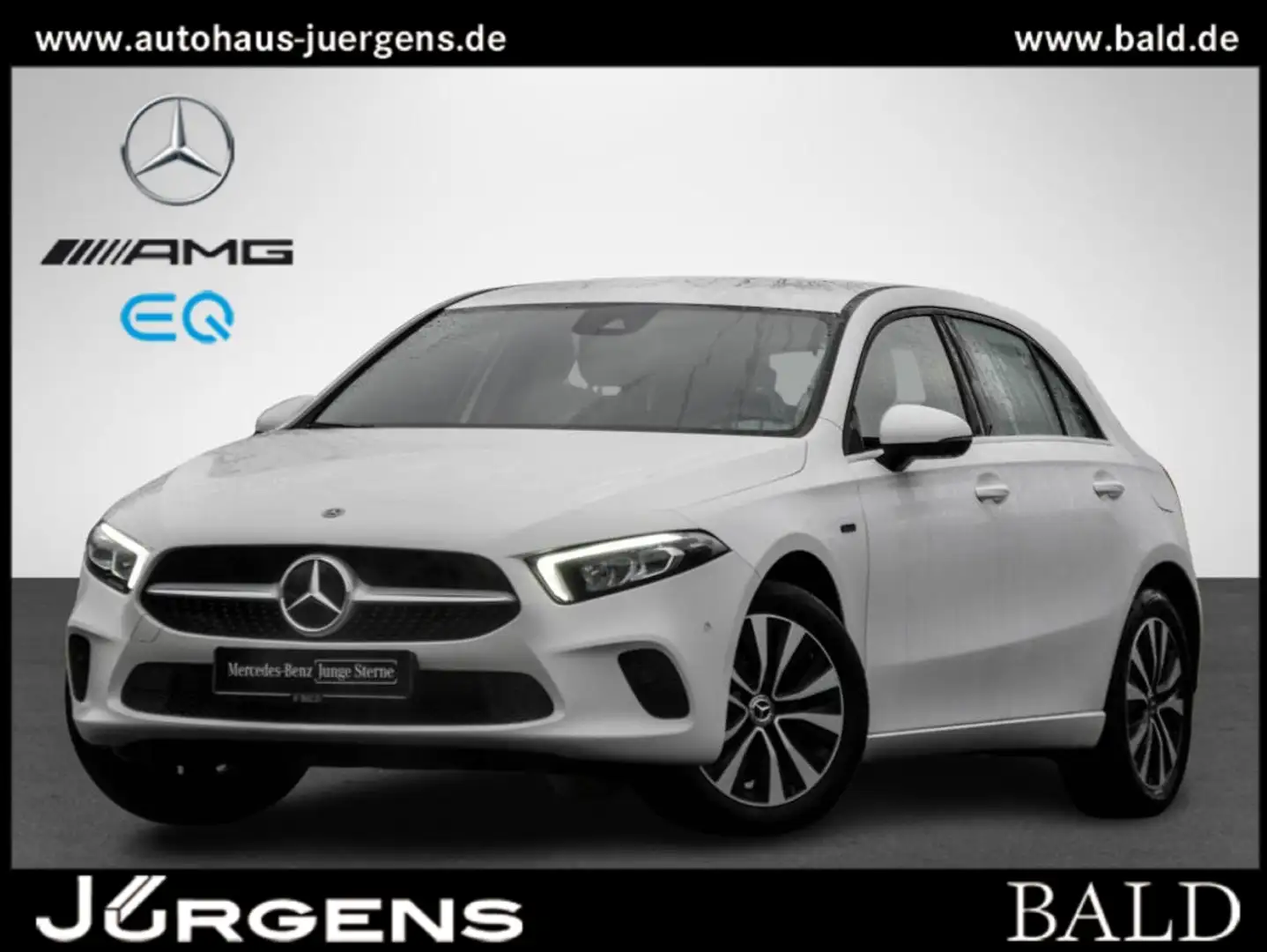 Mercedes-Benz A 250 e AMG-Sport/MLB/Pano/Night/Distr/Totw/19' Weiß - 1