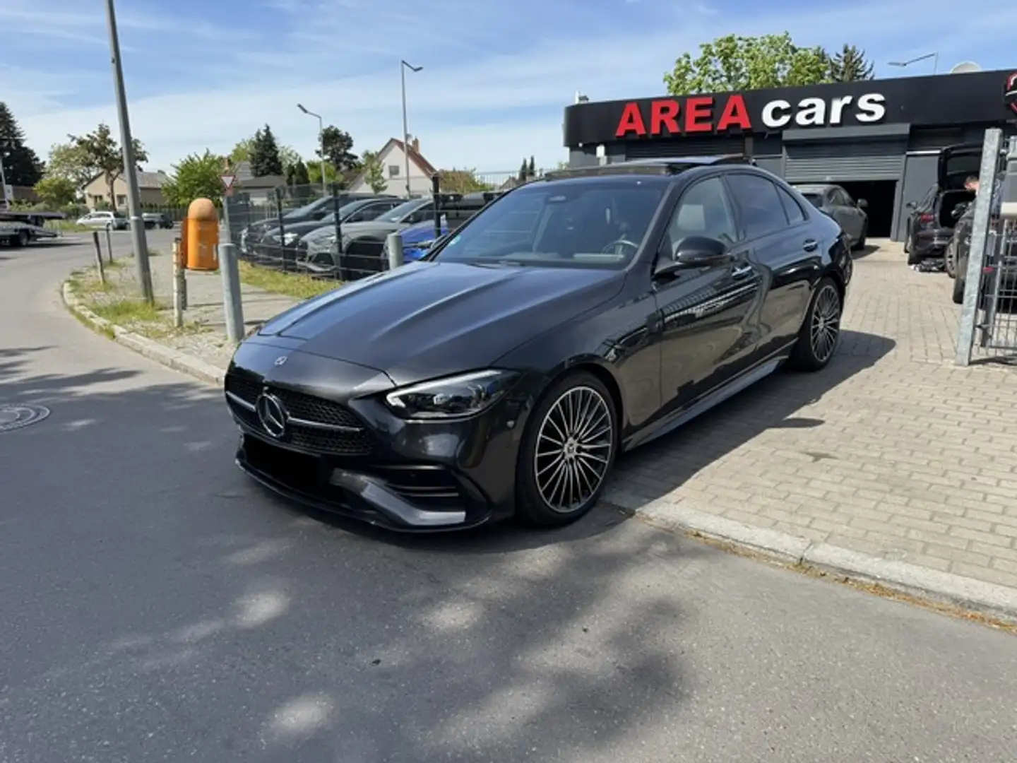 Mercedes-Benz C 200 AMG*9G*PANO*WIDE*DIST*360*TOTW*MBUX Grijs - 2