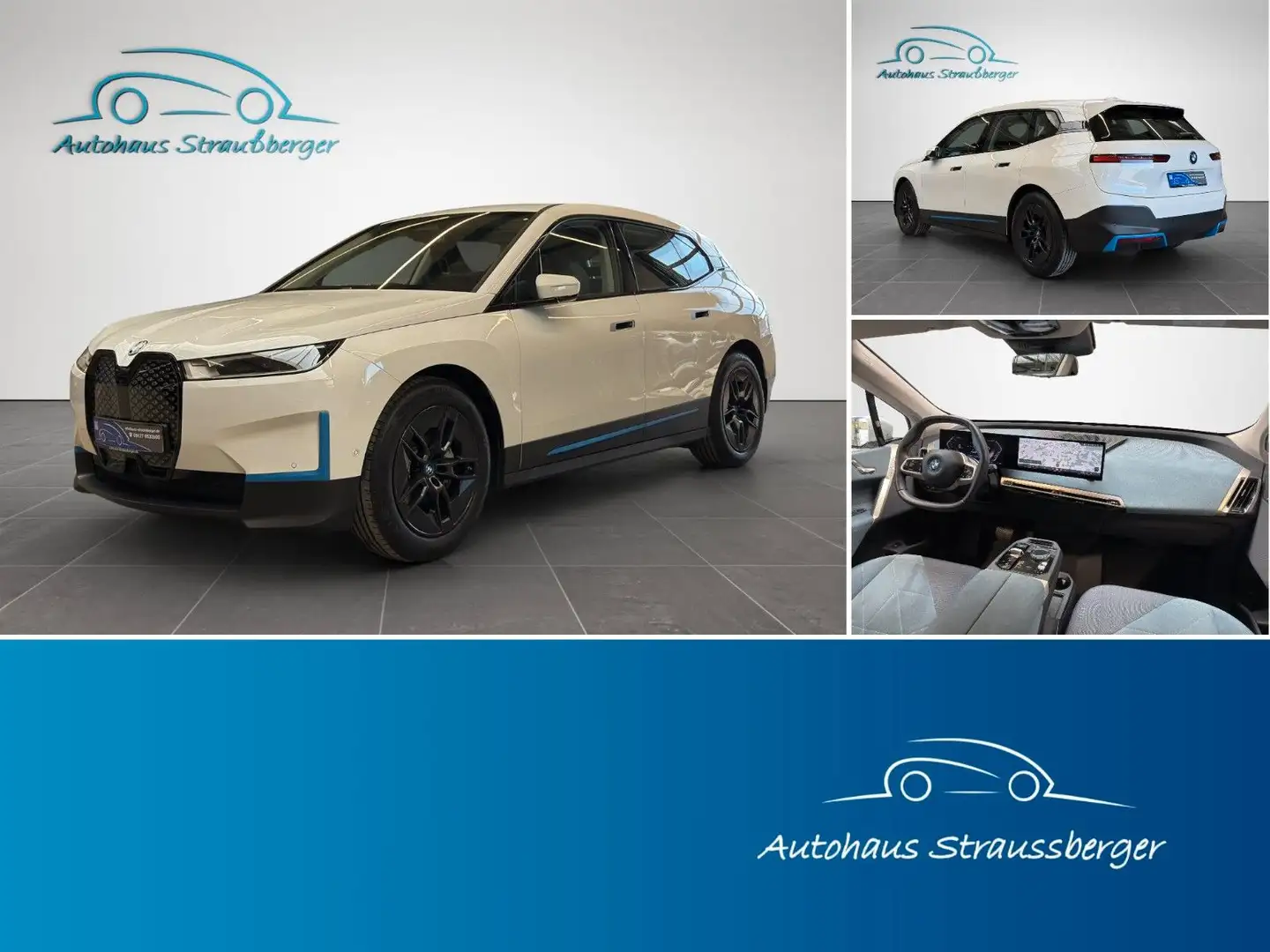 BMW iX 50 xDrive RFK Temp. 4-Z SHZ KZU H&K SoftClose Weiß - 1