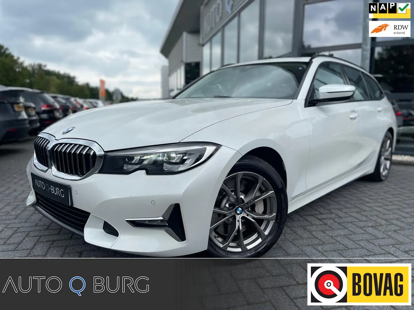 BMW 330 3-serie Touring 330d xDrive | Automaat | M- Sport| Wit - 1