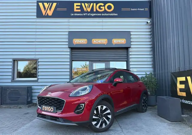 Ford Puma 1.0 FLEXIFUEL 125ch Titanium Ethanol Toit ouvrant